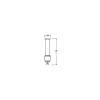 Osram Dulux G24D-1 5 Watt 3000 Kelvin 540 Lumen