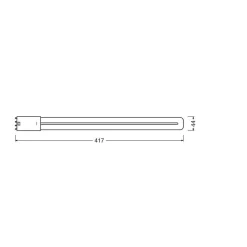 Osram Dulux Led 2G11 18 Watt 3000 Kelvin 2070 Lumen