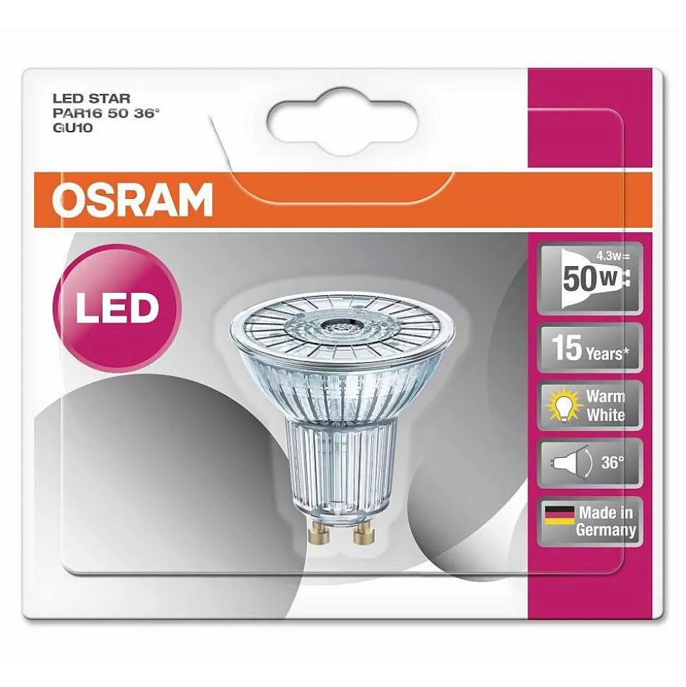 Osram Led Gu10 4,5 Watt 2700 Kelvin 350 Lumen