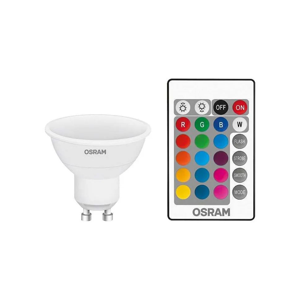 Osram Led Gu10 Rgbw 4,5 Watt 2700 Kelvin 250 Lumen
