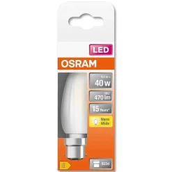 Osram Led Retrofit B22D 4 Watt 2700 Kelvin 470 Lumen