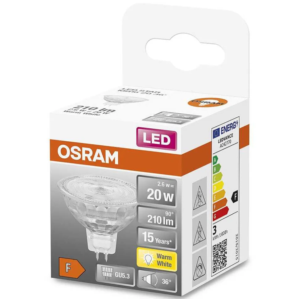 Osram Led Star Gu5.3 2,6 Watt 2700 Kelvin 210 Lumen