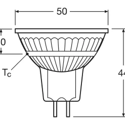 Osram Led Star Gu5.3 2,6 Watt 2700 Kelvin 200 Lumen