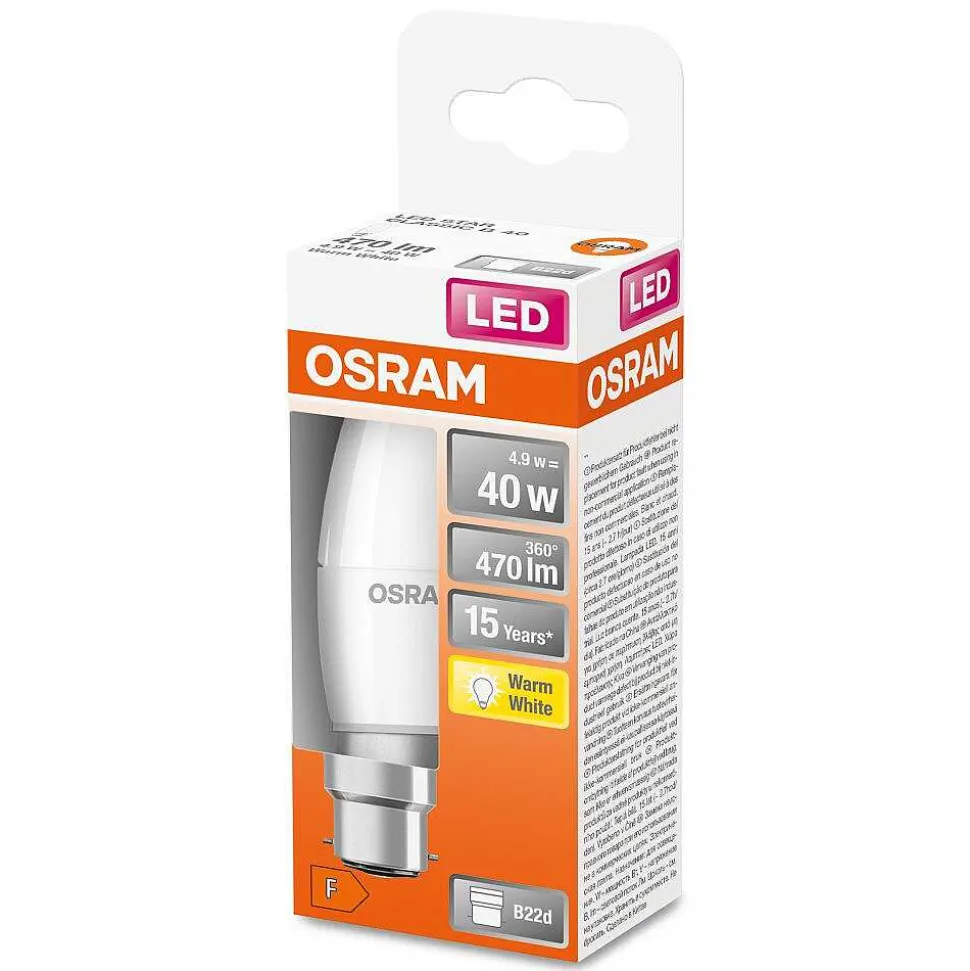 Osram Led Star Led B22D 4,9 Watt 2700 Kelvin 470 Lumen