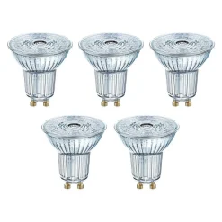 Osram 5X Set Led Gu10 4,3 Watt 2700 Kelvin 350 Lumen