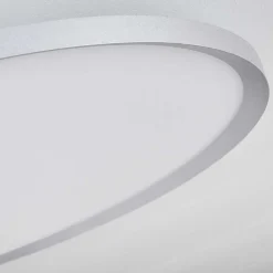 Panneau Led Kombito Argente, Blanc, 1 Lumiere, Telecommandes
