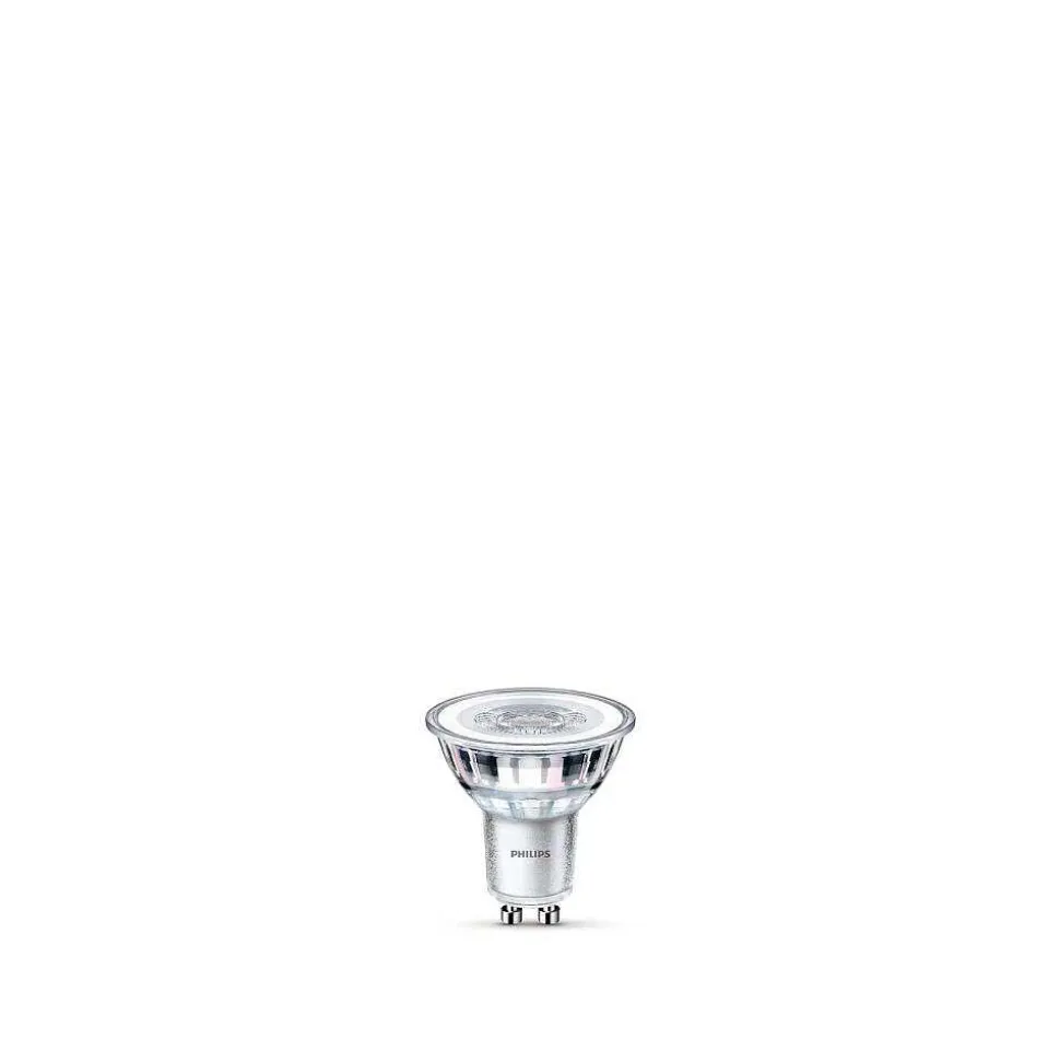 Philips Classic Lot De 6 Led Gu10 4,6 Watt 2700 Kelvin 355 Lumen