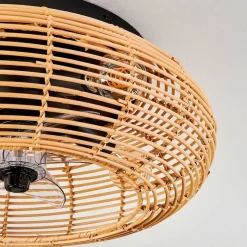 Plafonnier 50 Cm Mulstrand Noir, 4 Lumieres