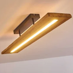 Plafonnier Adak Led Gris, 1 Lumiere