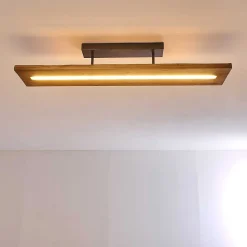 Plafonnier Adak Led Gris, 1 Lumiere