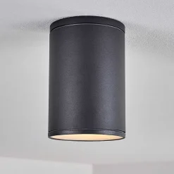 Plafonnier Agua Noir, 1 Lumiere