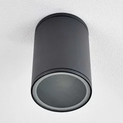 Plafonnier Agua Noir, 1 Lumiere