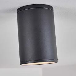 Plafonnier Agua Noir, 1 Lumiere