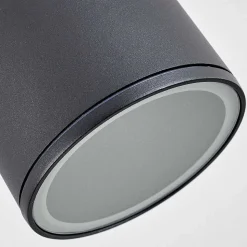 Plafonnier Agua Noir, 1 Lumiere