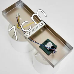 Plafonnier Alsen Nickel Mat, 2 Lumieres