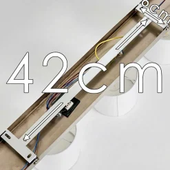 Plafonnier Alsen Nickel Mat, 4 Lumieres