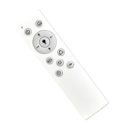 Plafonnier Antria Led Blanc, 1 Lumiere, Telecommandes, Changeur De Couleurs