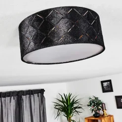 Plafonnier Arnoya Cuivre, Noir, 1 Lumiere