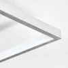 Plafonnier Bacolod Led Argente, 1 Lumiere