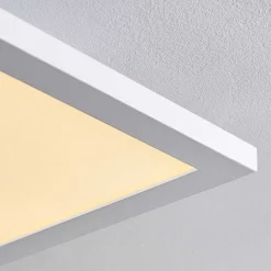 Plafonnier Bankura Led Blanc, 1 Lumiere, Telecommandes, Changeur De Couleurs