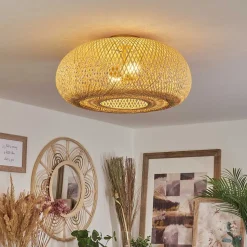 Plafonnier Bauro Ecru, 2 Lumieres