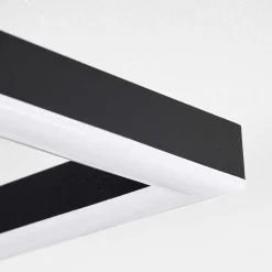 Plafonnier Bealo Led Brun, Couleur Bois, 1 Lumiere