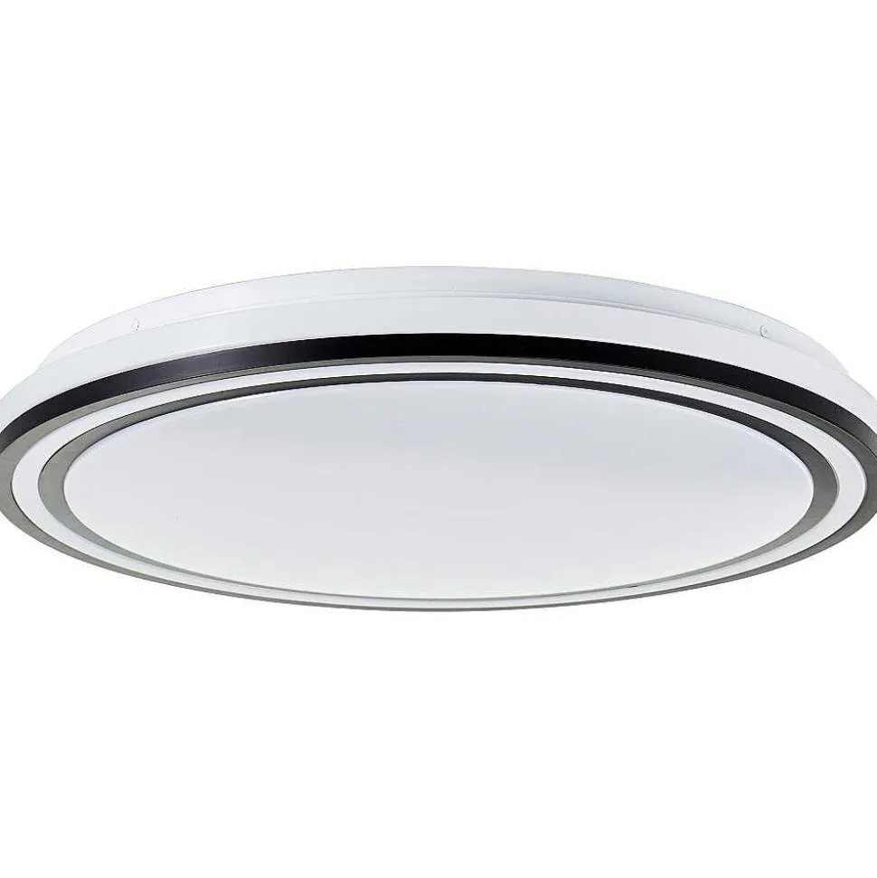 Plafonnier Brilliant Cloe Led Blanc, 1 Lumiere, Telecommandes