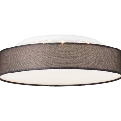 Plafonnier Brilliant Penley Led Blanc, 1 Lumiere, Telecommandes