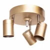 Plafonnier By Rydens Correct Cuivre, 3 Lumieres