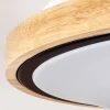 Plafonnier Corinto Led Ecru, Noir, 1 Lumiere