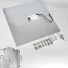 Plafonnier Crum Led Blanc, 1 Lumiere, Telecommandes