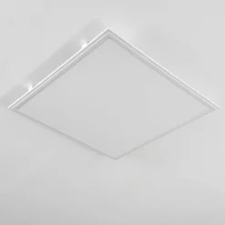 Plafonnier Crum Led Blanc, 1 Lumiere, Telecommandes