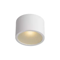 Plafonnier D'Exterieur Lucide Lily Blanc, 1 Lumiere