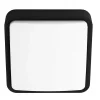 Plafonnier Eglo Connect Piove Led Noir, 1 Lumiere