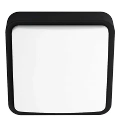 Plafonnier Eglo Connect Piove Led Noir, 1 Lumiere