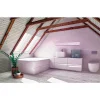 Plafonnier Eglo Connect Salobrena-C Led Blanc, 1 Lumiere, Telecommandes