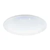 Plafonnier Eglo Franiacw Led Blanc, 1 Lumiere, Telecommandes, Changeur De Couleurs