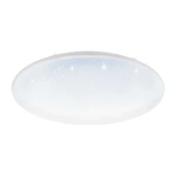 Plafonnier Eglo Franiacw Led Blanc, 1 Lumiere, Telecommandes, Changeur De Couleurs