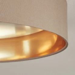 Plafonnier Elsa Led Blanc, 1 Lumiere