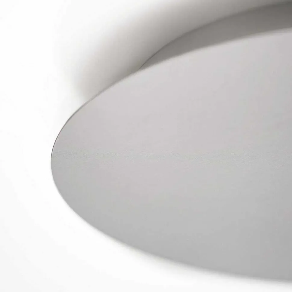 Plafonnier Escale Blade Led Argente, 1 Lumiere