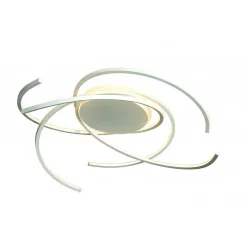 Plafonnier Escale Space Led Blanc, 1 Lumiere