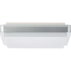 Plafonnier Exterieur Brilliant Devora Led Argente, 1 Lumiere