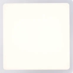 Plafonnier Exterieur Brilliant Devora Led Argente, 1 Lumiere