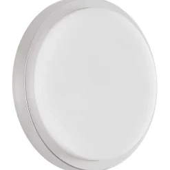 Plafonnier Exterieur Brilliant Devora Led Argente, 1 Lumiere