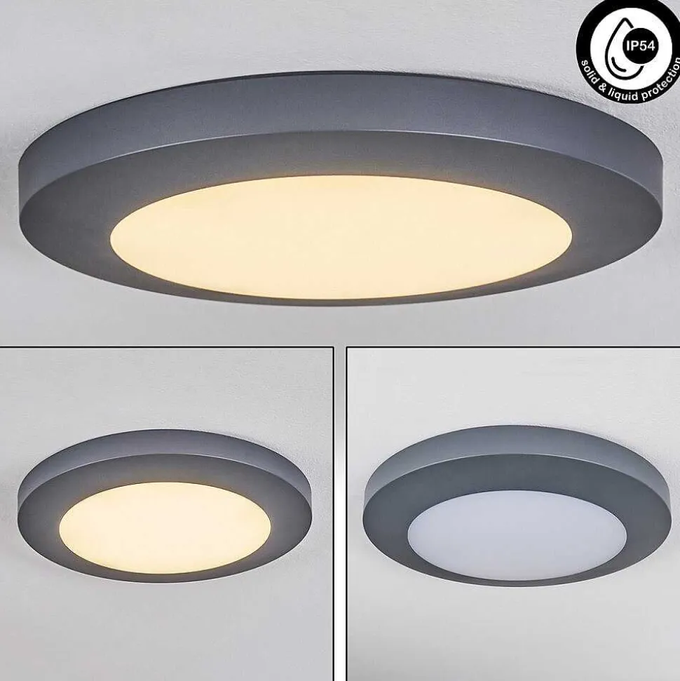 Plafonnier Exterieur Durivier Led Anthracite, 1 Lumiere
