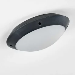 Plafonnier Exterieur Grafton Anthracite, 1 Lumiere