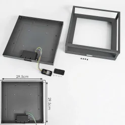 Plafonnier Exterieur Nonza Led Anthracite, 1 Lumiere