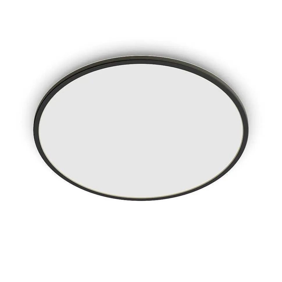 Plafonnier Exterieur Philips Superslim Led Noir, 1 Lumiere