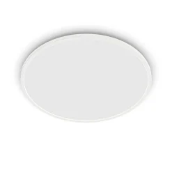 Plafonnier Exterieur Philips Superslim Led Blanc, 1 Lumiere