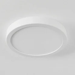 Plafonnier Finsrud Led Blanc, 1 Lumiere